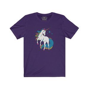 SBC Unicorn Magic Short Sleeve Purple Tee